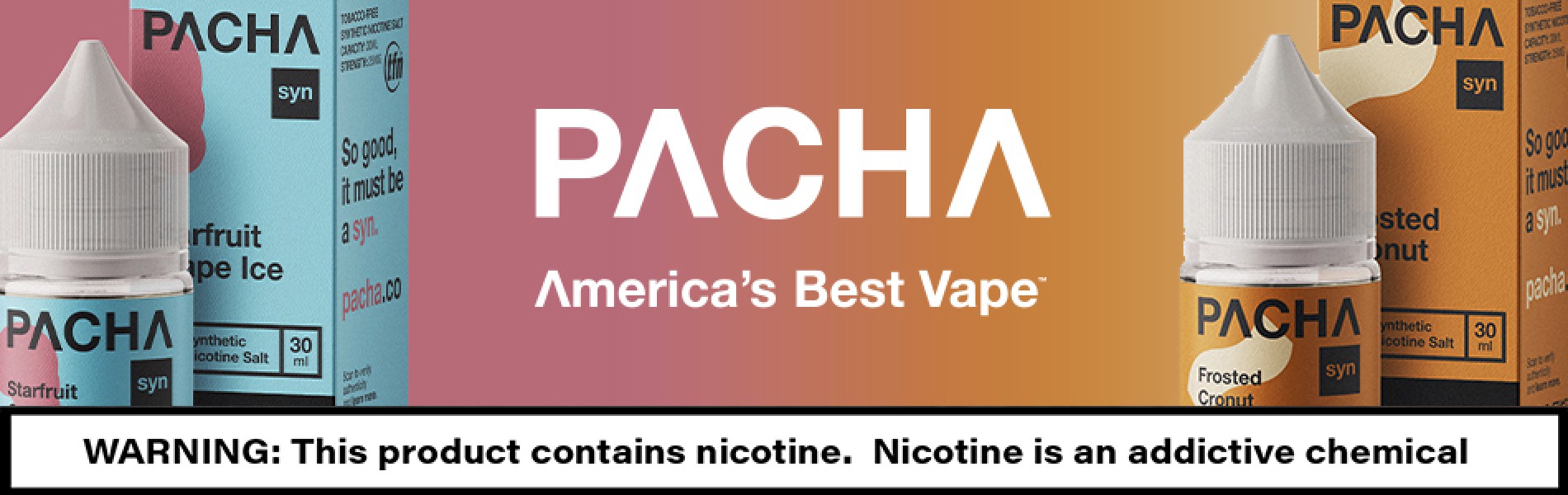 Pacha E-Liquids - America's Best Vape